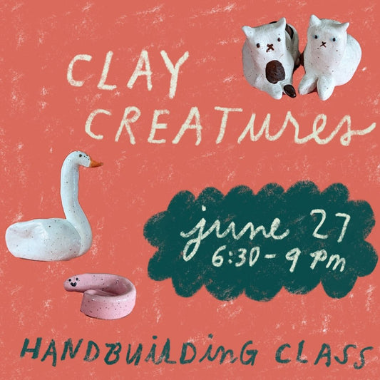 clay creature workshop