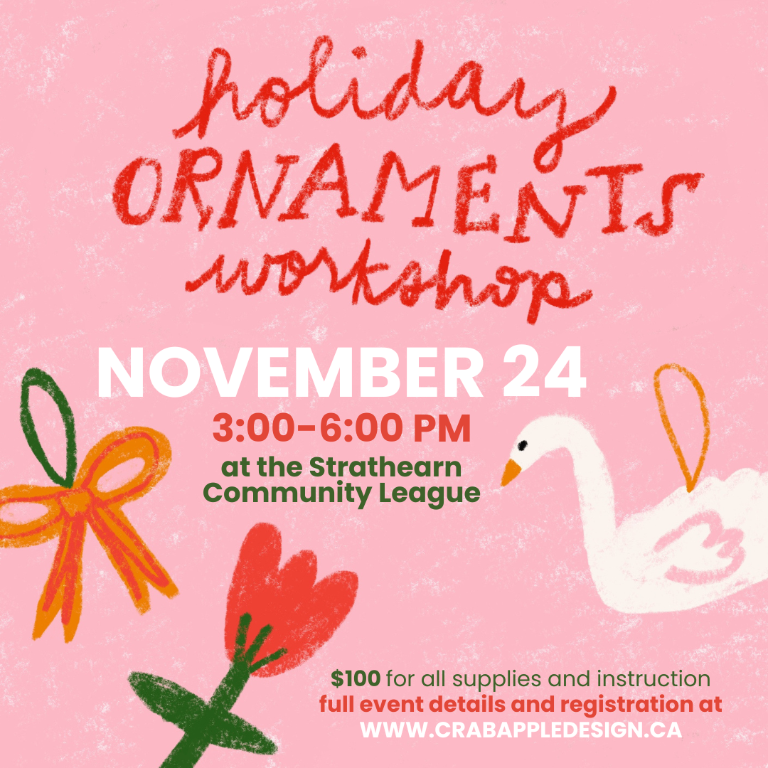 holiday clay workshop: ornaments